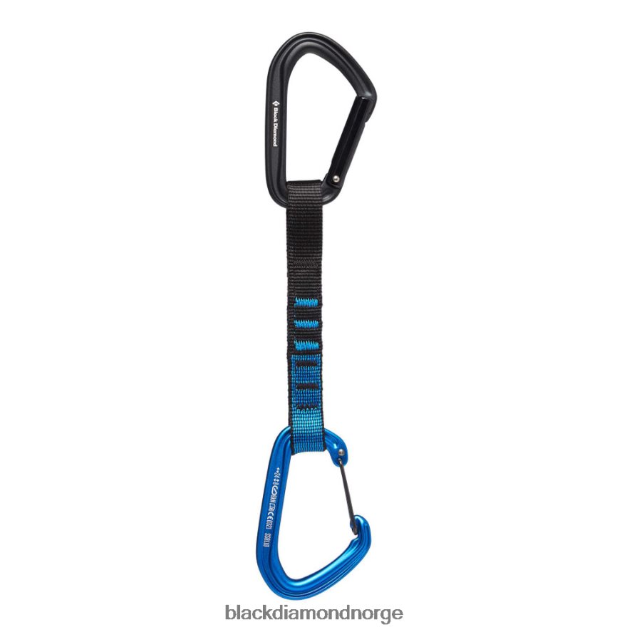 unisex Black Diamond Equipment hotforge hybrid quickdraw 16cm blå klatring 4F00X6288