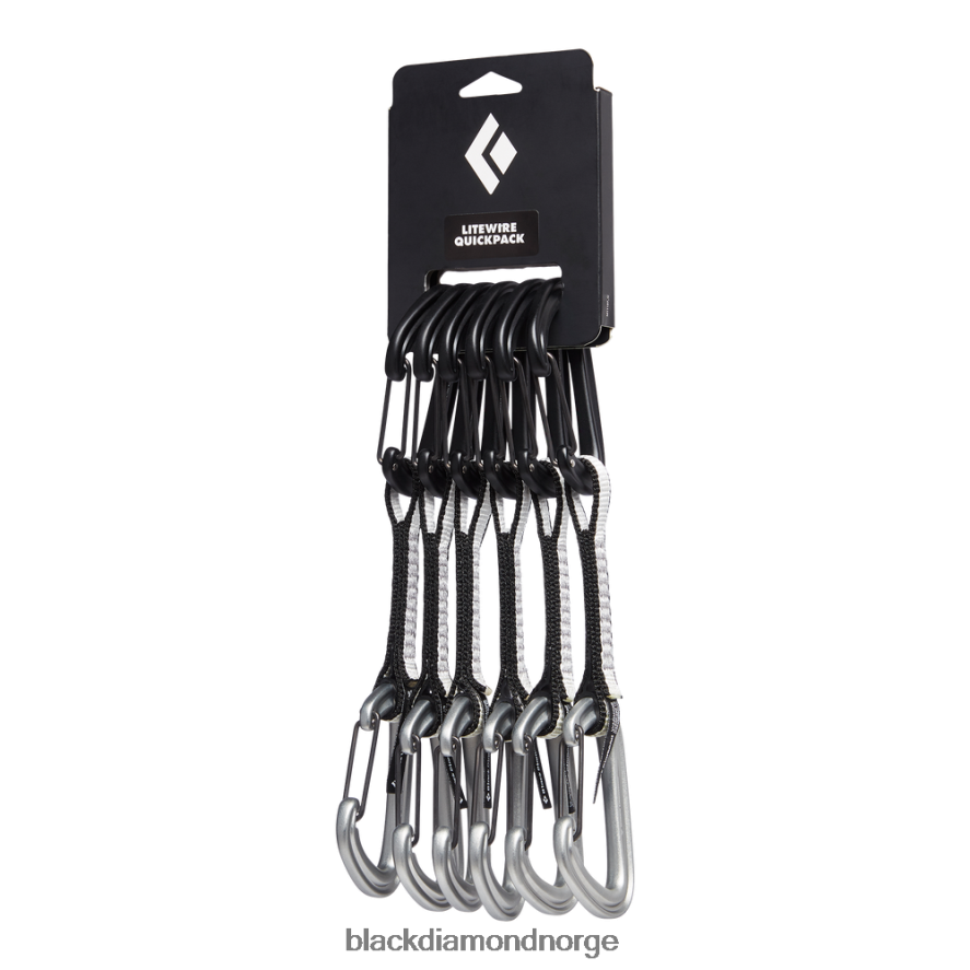 unisex Black Diamond Equipment litewire quickdraw quickpack 12cm eksklusiv klatring 4F00X6127