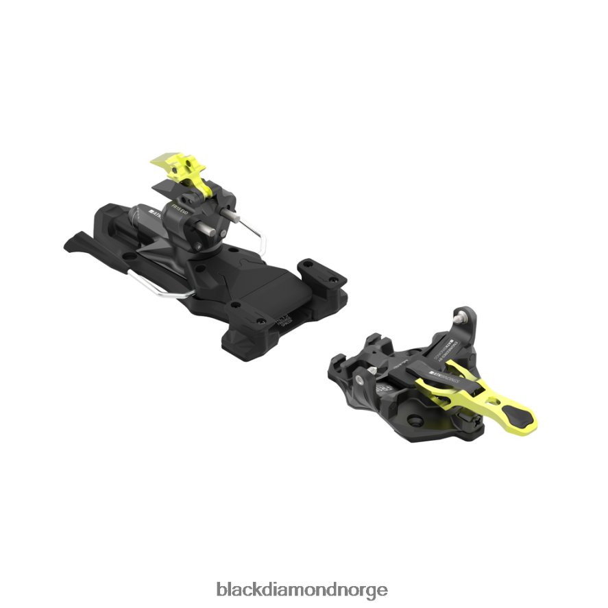 unisex Black Diamond Equipment atk freeraider 15 evo ft binding svart-gul ski og snowboard 4F00X6556