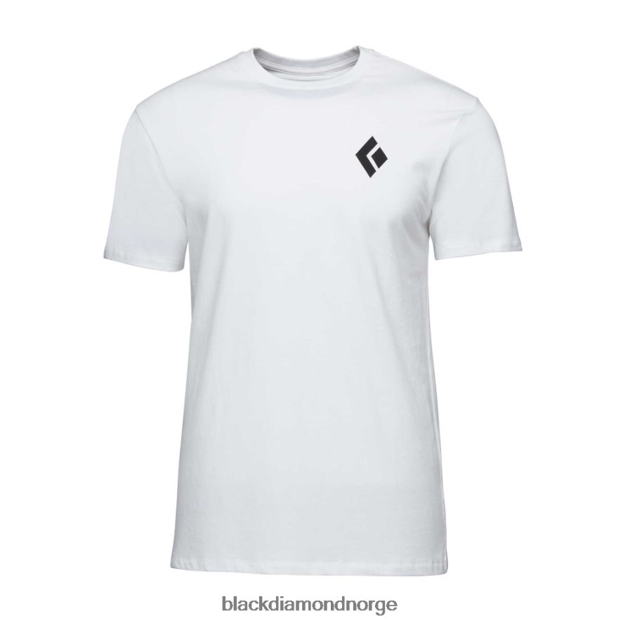 menn Black Diamond Equipment alpinist t-skjorte hvit samling 4F00X61281